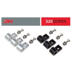 Collier 3/16" - Ø 4,8 Noir ( 6 pièces )