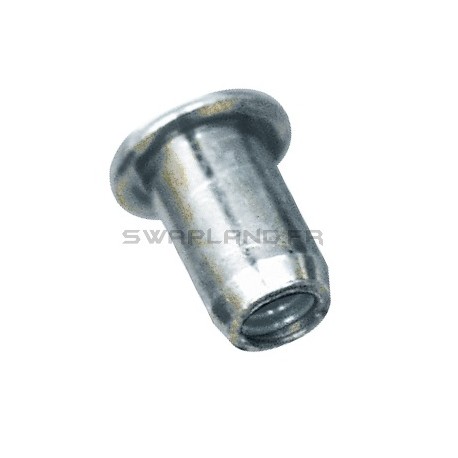 Ecrou à sertir M4X10 ALPC 30 Aluminium Epaisseur de serrage 0.5-3.0  Conditionnement: 1 pièce