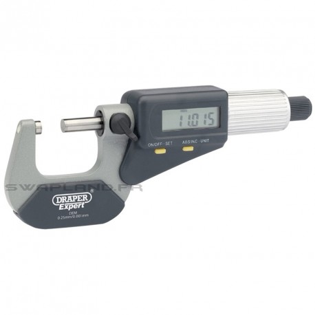 Micromètre digital Draper 0-25 mm