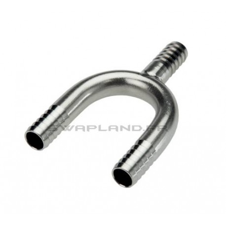 Raccord Y 6 mm inox