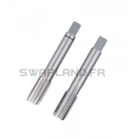 Taraud Manuel M24 X 1,50 Mm – Jeu De 2 Pièces, Pour Filetage Métrique, Steps : GAS, BSF, BSP, UNC, UNF, Etc.