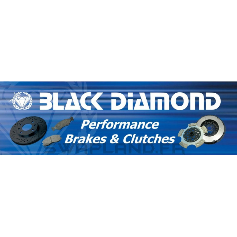Disque + plaquette avant Black Diamond pour Audi