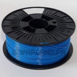 Fil électrique 1 mm bleu