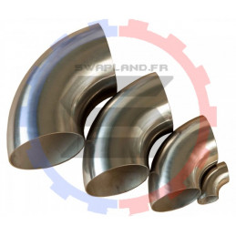 Coude titane 90° - ø 127 mm