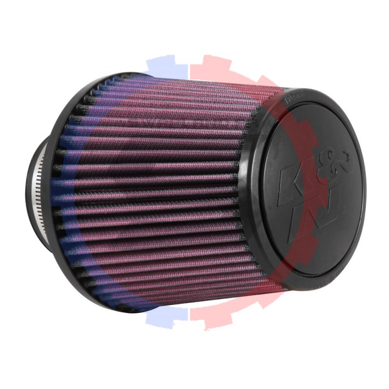 Filtre à air K&N conique large en 76 mm violet - SWAPLAND