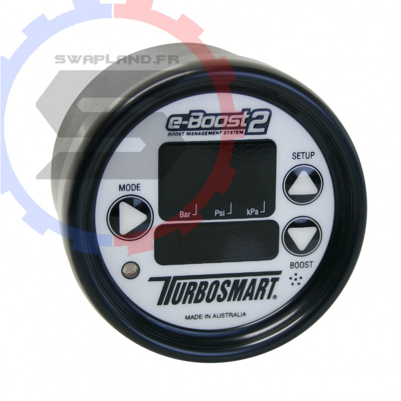 Boost controller Turbosmart eB2 4 bar 66 mm Sleeper blanc noir