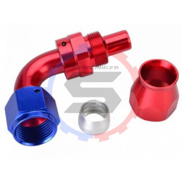 Raccord Tuyau Droit Turbo IMCCZONY AN6 8mm - Alliage Aluminium