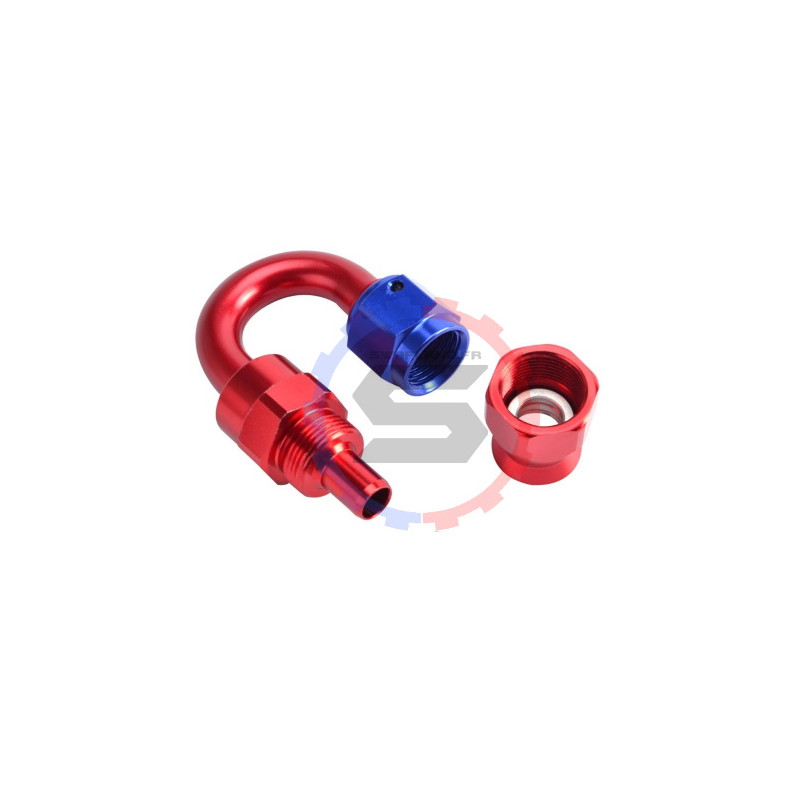 180° Dash 8 PTFE rouge