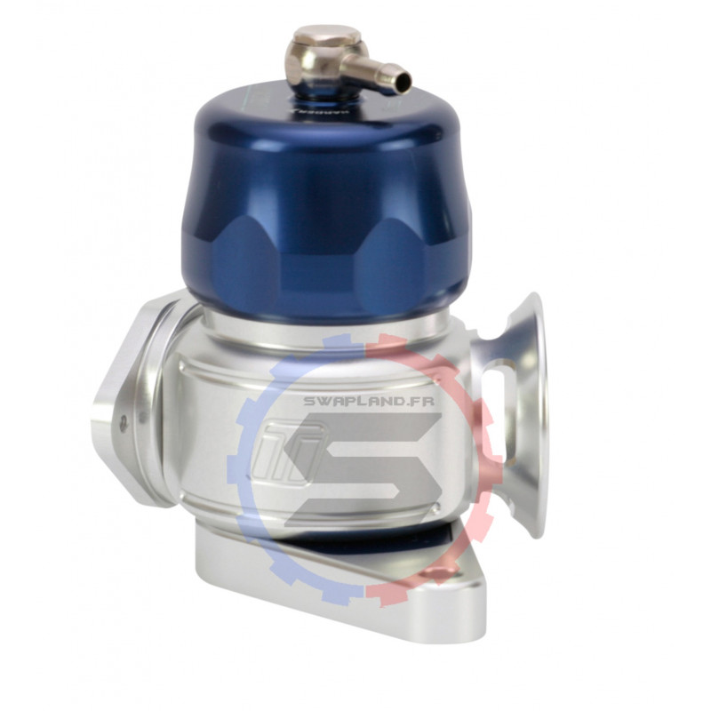 Dump valve double port Turbosmart Subaru bleue