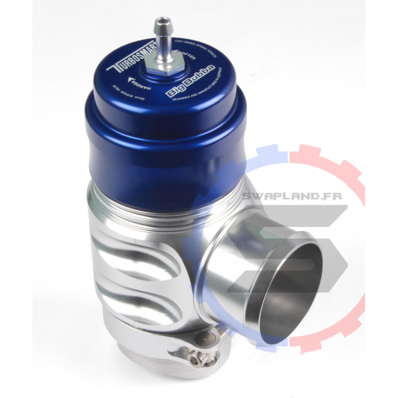 Dump valve à recirculation Turbosmart Big Bubba bleue