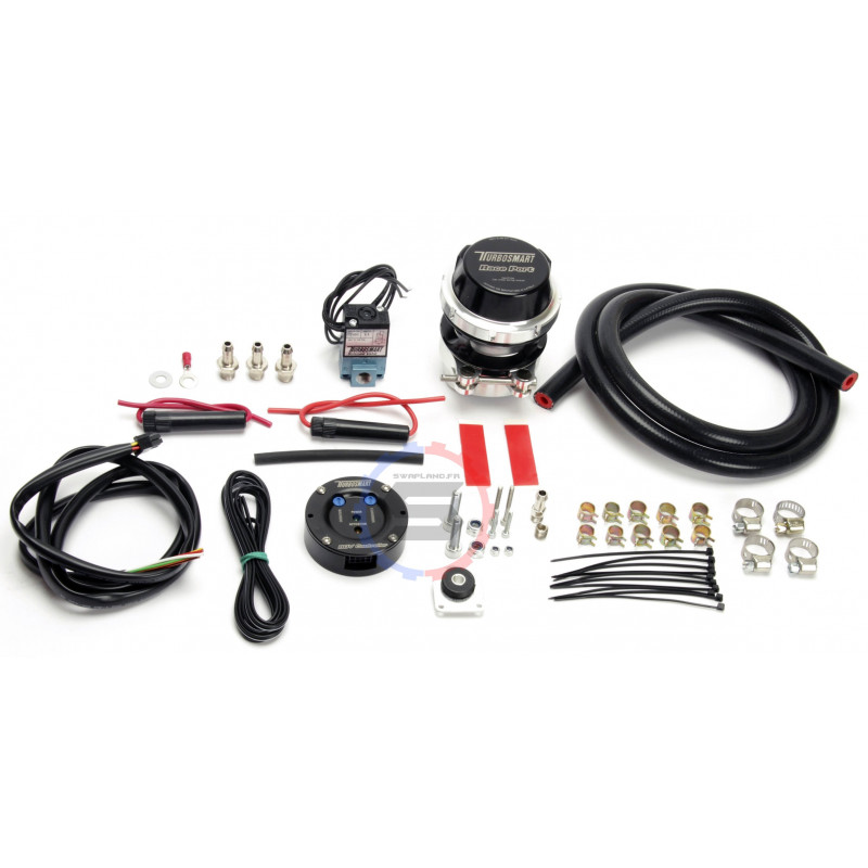 Kit adaptation dump valve noire Race port pour turbo diesel