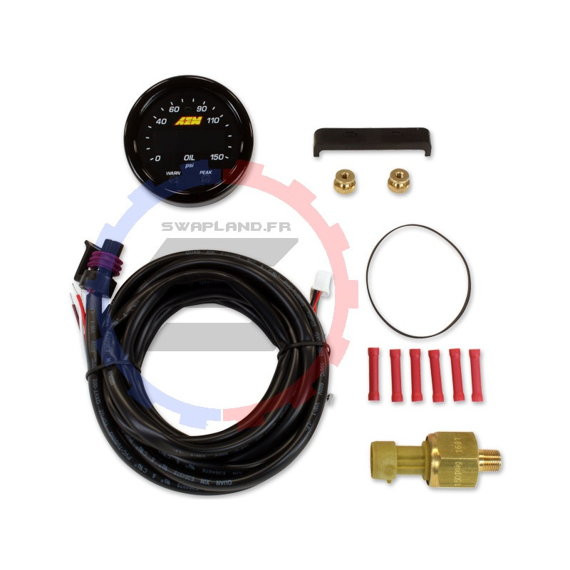 SEIMI Equipements Marine - Manomètre pression huile 24
