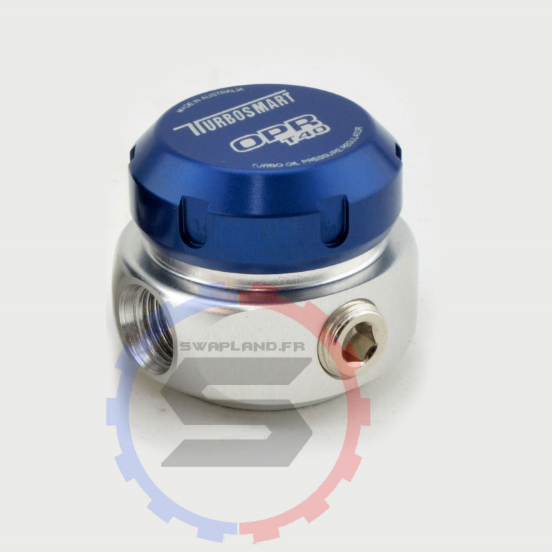 Régulateur de pression d'huile OPR T40 Turbosmart bleu