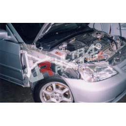 Honda Civic 01-05 2D 1.7 Ultra Racing 3-Points renfort d'ailes 