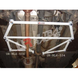 Honda CRV 07+ 2WD Ultra Racing 4-Points Barre inférieure avant 