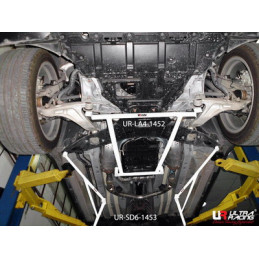 Infiniti FX 09+ 4WD Ultra Racing 4-Points Barre inférieure avant 