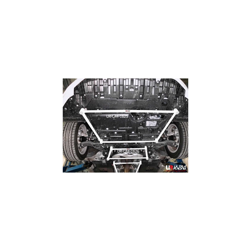 Lexus CT200H / Prius XW30 Ultra Racing 4-Points Barre inférieure centrale  