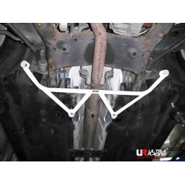 Mini Cooper S R56 06+ Ultra Racing 4-Points Barre inférieure centrale 