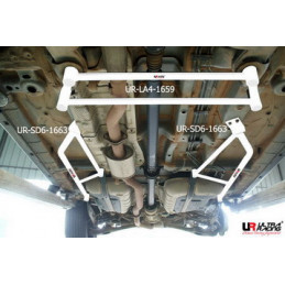 Ssangyong Actyon 06-11 2.0D Ultra Racing 4-Points Barre inférieure centrale 