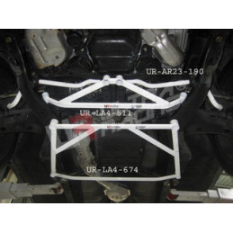 Impreza WRX 01-07 GD incl. Wagon Ultra Racing 4 Points Barre inférieure centrale 