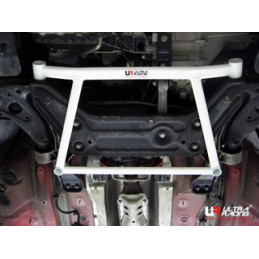 VW Polo 02-09 9N 1.8T Ultra Racing 4-Points Barre inférieure centrale 