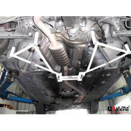 BMW 3-Series E90 05+ 320 Ultra Racing 2x 4-Points Barres latérales inférieures arrière 