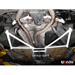 BMW 3-Series E92 06+ 3.5 Ultra Racing 6-Points Barre inférieure arrière 