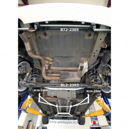 Chevrolet Orlando 10+ Ultra Racing 6-Points Barre inférieure arrière 