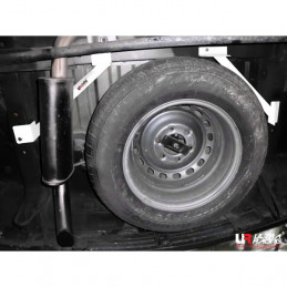 Hyundai H1 07+ 2.5D Ultra Racing 2x 2-Points Barre inférieure arrière 1620 