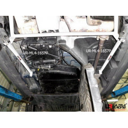 Mercedes A-Class 97-05 A160 Ultra Racing 2x 2-Points Barre centrale inférieure 