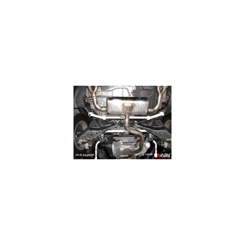 Skoda Yeti 09+ Ultra Racing 2x2P Barres latérales inférieures arrière 
