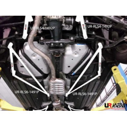 Subaru Outback 09+/ XV 2.0 12+ Ultra Racing 2x 2P Barres latérales inférieures arrière 