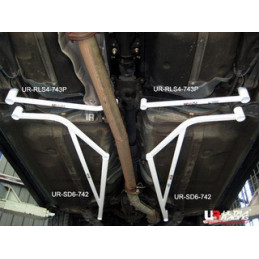 Subaru Impreza WRX 01-07 GD Ultra Racing 2x 2Points Barres latérales inférieures 