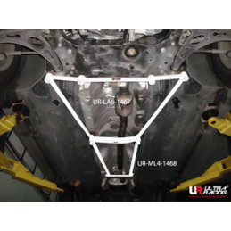 VW Tiguan 07-12 2WD/4WD Ultra Racing 4-Points Barre centrale inférieure 1468 