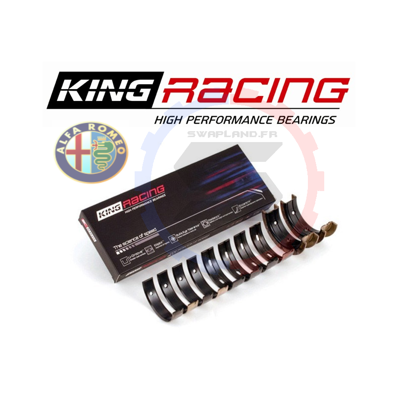 Coussinets de vilebrequin Alfa Roméo King Racing