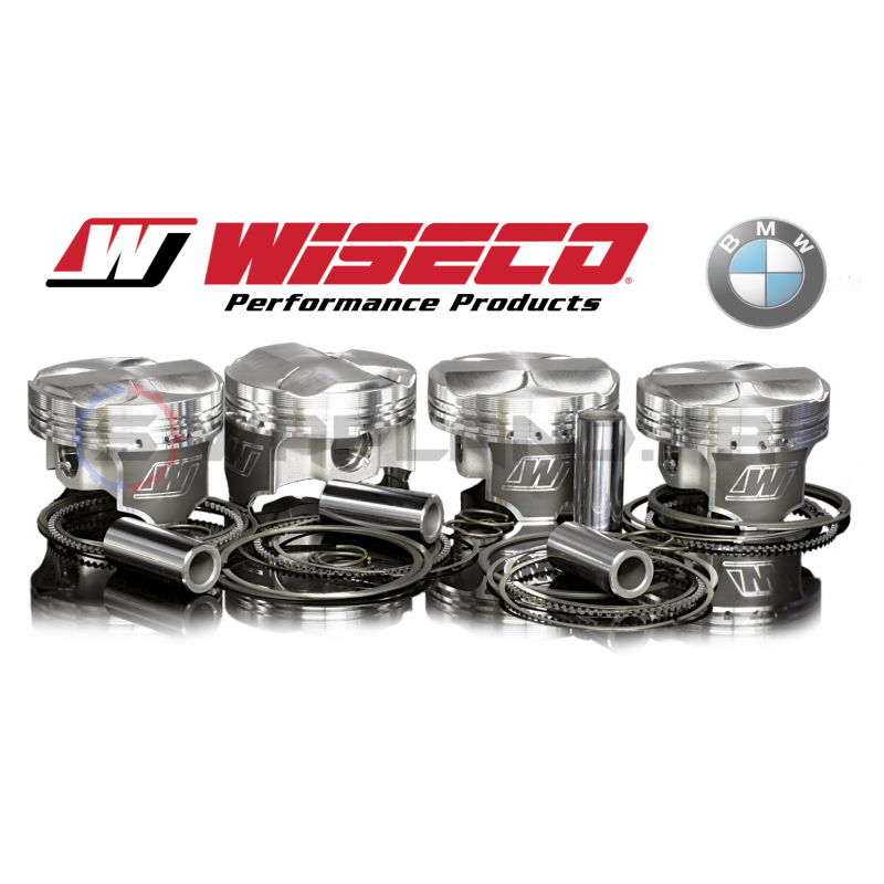 Bmw S14B23 2.3L 16V TURBO avec VILLO B25 87mm kit piston forgé Wiseco