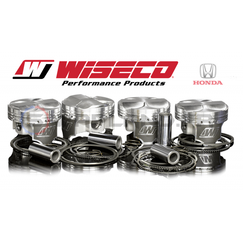 Honda INTEGRA B18A1/B1 NON V-TEC 1.8L 16V TURBO RV8.3:1 kit piston forgé WISECO