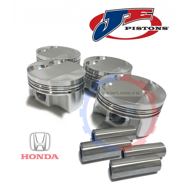 Honda B18LS VTEC turbo 9.0:1 kit piston forgé JE