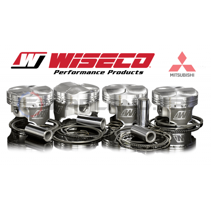 Mitsubishi 4G63 DSM GEN I (6-bolt) kit piston forgé WISECO