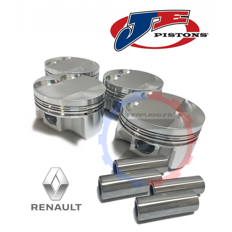Renault F4R HAUTE COMPRESSION 2.0L 16V 12.9:1 kit piston forgé JE