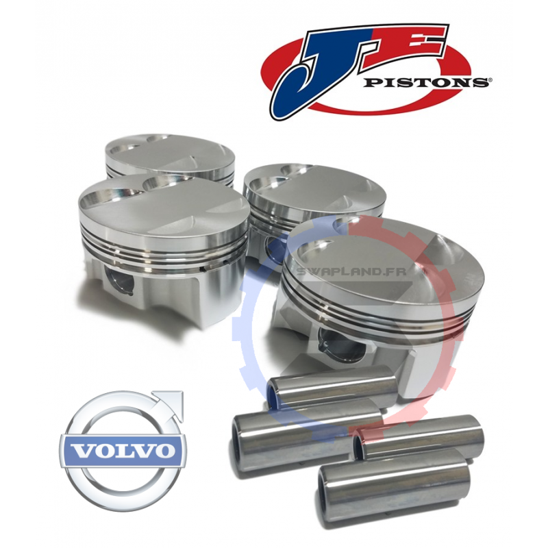 Volvo B23A 240/740 TURBO RV8 kit piston forgé JE