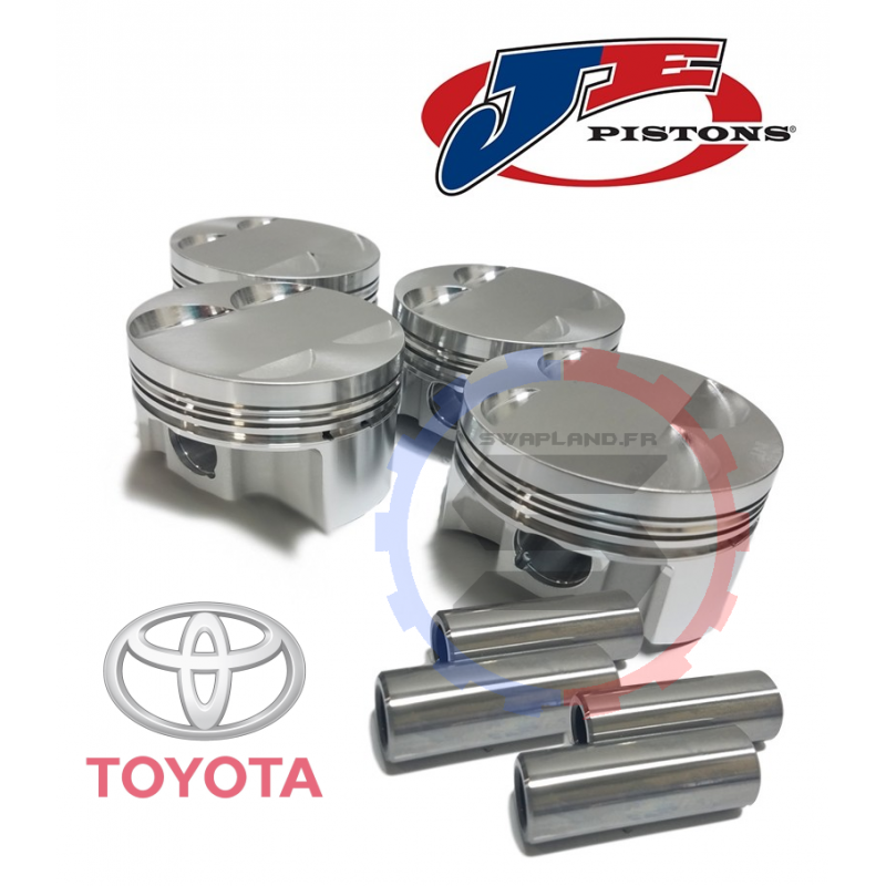 Toyota 5SFE avec culasse 3SGTE kit piston forgé JE