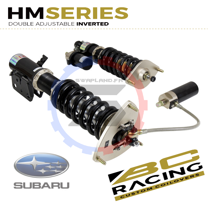 Combinés filetés Subaru BC Racing inversé HM