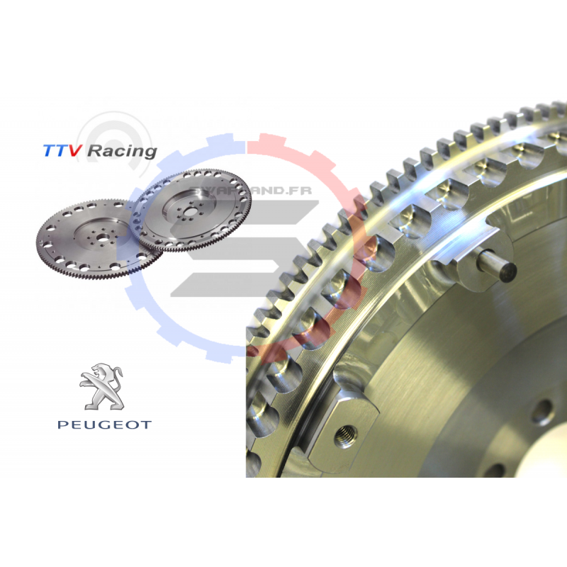 Volant moteur allégé TTV Racing Peugeot