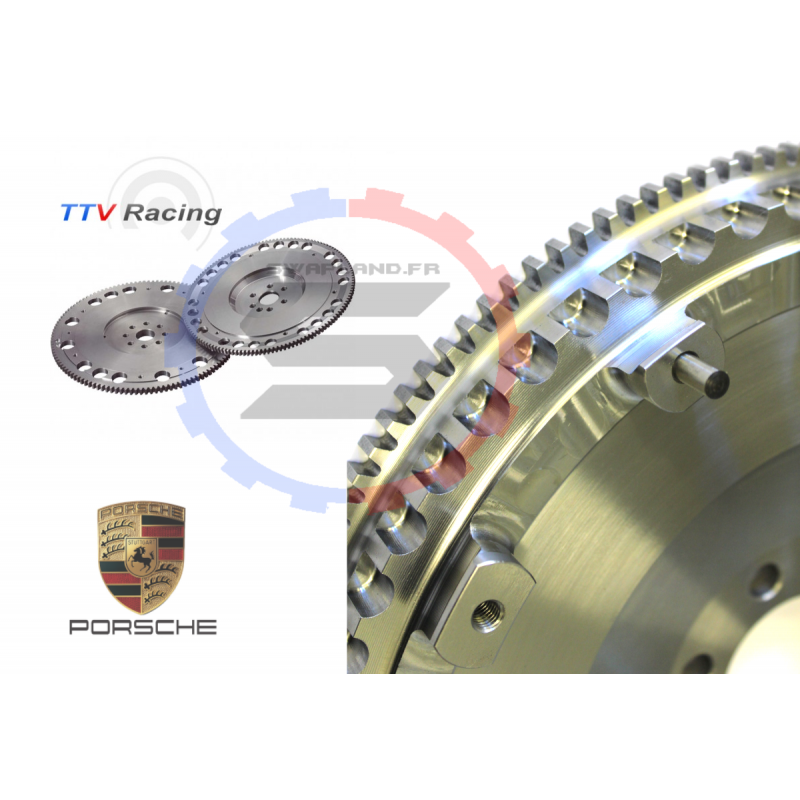 Volant moteur allégé TTV Racing Porsche