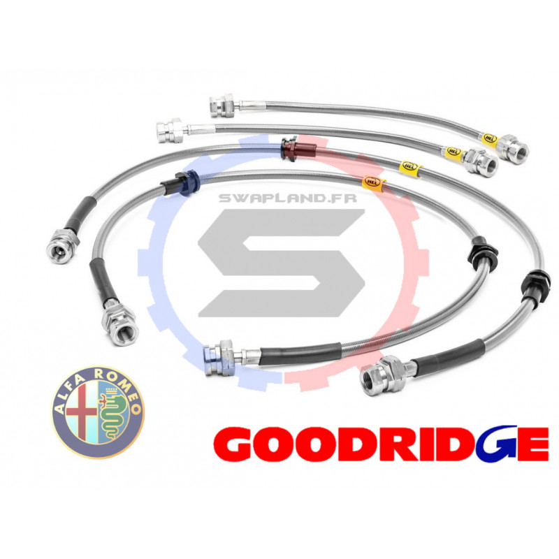 Durite aviation Goodridge pour Alfa Romeo 155 (inc 4WD) 