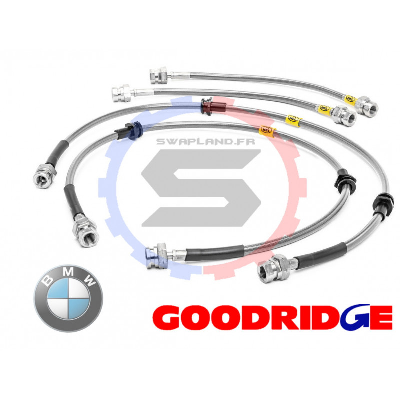 Durite aviation Goodridge pour BMW 316-318-320(E21) (NOT 323i) >1982 