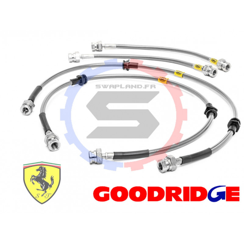 Durite aviation Goodridge pour Ferrari Mondial 1982 - 1987 