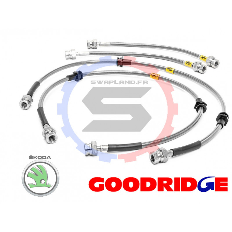 Durite aviation Goodridge pour Skoda Octavia RS 180cv 00>04 