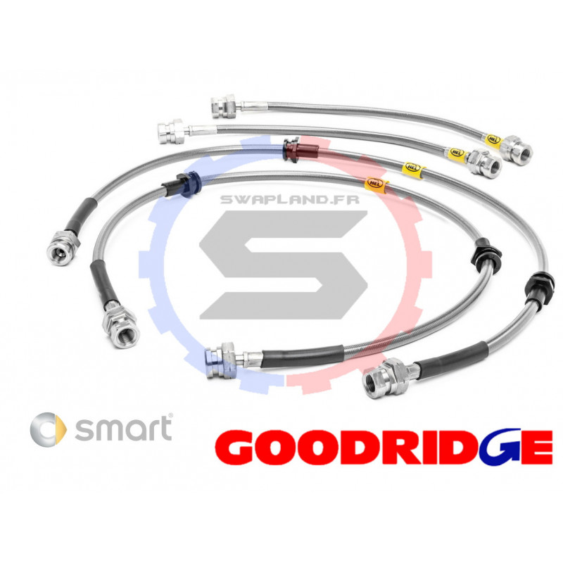 Durite aviation Goodridge pour Smart 4-2 City/Fortwo upto - 2003 